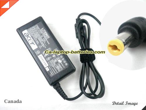  image of ACER AP.06503.008 ac adapter, 19V 3.42A AP.06503.008 Notebook Power ac adapter ACER19V3.42A65W-5.5x1.7mm-RIGHT-ANGEL
