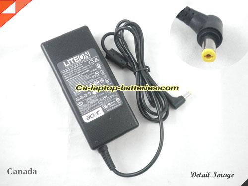  image of ACER AP.A1003.003 ac adapter, 19V 4.74A AP.A1003.003 Notebook Power ac adapter ACER19V4.74A90W-5.5x1.7mm-RIGHT-ANGEL