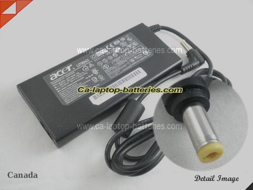  image of ACER AP.A1003.003 ac adapter, 19V 4.74A AP.A1003.003 Notebook Power ac adapter ACER19V4.74A90W-5.5x2.5mm-Slim