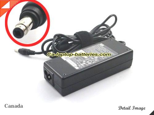  image of HP 239705-001 ac adapter, 19V 4.74A 239705-001 Notebook Power ac adapter HP19V4.74A90W-4.8x1.7mm