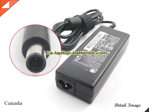  image of HP PA-1900-18H2 ac adapter, 19V 4.74A PA-1900-18H2 Notebook Power ac adapter HP19V4.74A90W-7.4x5.0mm