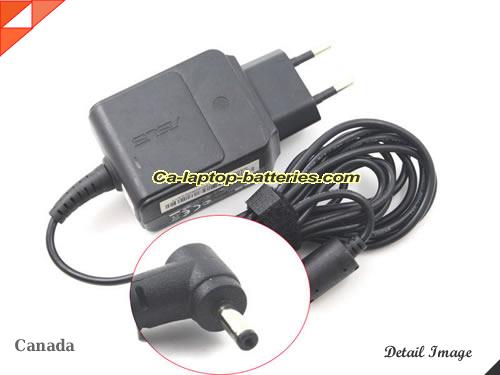  image of ASUS AD6630 ac adapter, 19V 1.58A AD6630 Notebook Power ac adapter ASUS19V1.58A30W-2.31x0.7mm-EU-wall