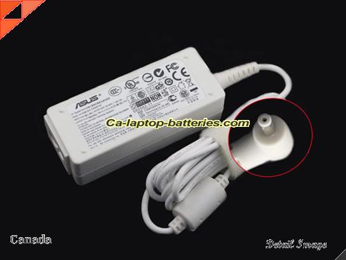  image of ASUS EXA081XA ac adapter, 19V 2.1A EXA081XA Notebook Power ac adapter ASUS19V2.1A40W-2.31x0.7mm-W