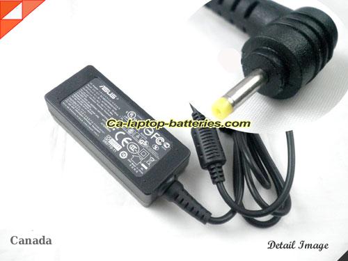 ASUS Eee PC 1005H adapter, 19V 2.1A Eee PC 1005H laptop computer ac adaptor, ASUS19V2.1A40W-2.31x0.7mm