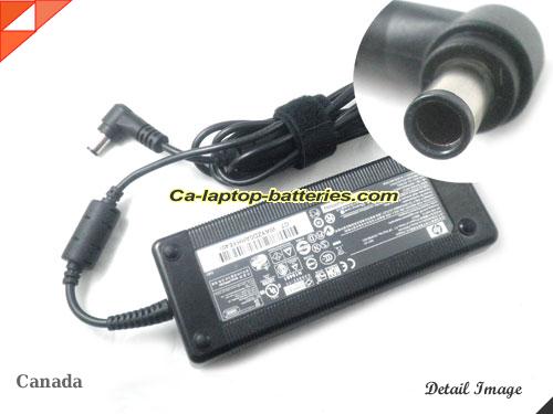  image of HP 384023-001 ac adapter, 18.5V 6.5A 384023-001 Notebook Power ac adapter HP18.5V6.5A120W-7.4x5.0mm-NO-PIN