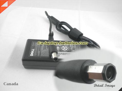  image of DELL LA65NS2-00 ac adapter, 19.5V 3.34A LA65NS2-00 Notebook Power ac adapter DELL19.5V3.34A65W-8Angle
