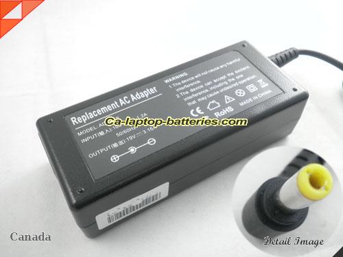  image of TOSHIBA SADP-65KB A ac adapter, 19V 3.16A SADP-65KB A Notebook Power ac adapter LITEON19V3.16A60W-5.5x2.5mm