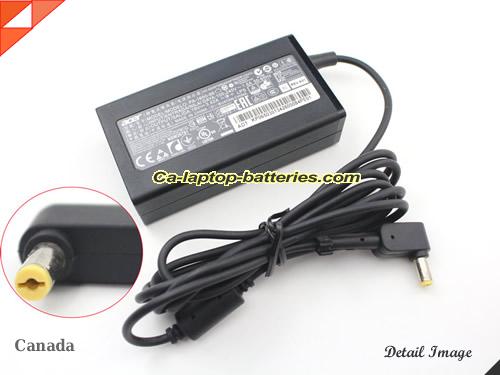  image of ACER AP.06501.005 ac adapter, 19V 3.42A AP.06501.005 Notebook Power ac adapter ACER19V3.42A65W-5.5x1.7mmMINI