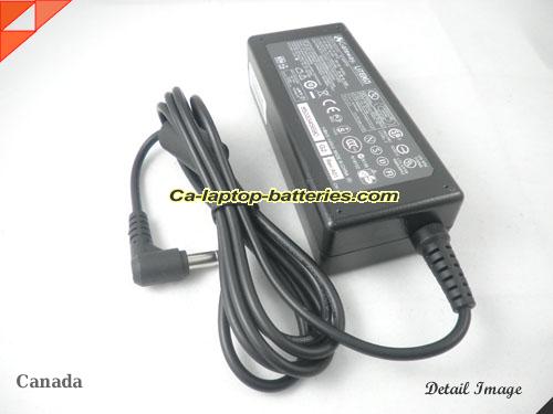  image of GATEWAY 6500313 ac adapter, 19V 3.42A 6500313 Notebook Power ac adapter GATEWAY19V3.42A65W-5.5x2.5mm-right-angled