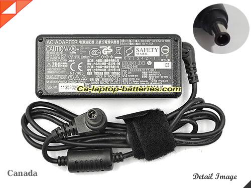  image of FUJITSU SEB55N2-16.0 ac adapter, 16V 2.5A SEB55N2-16.0 Notebook Power ac adapter FUJITSU16V2.5A40W-6.5x4.0mm-Type-B