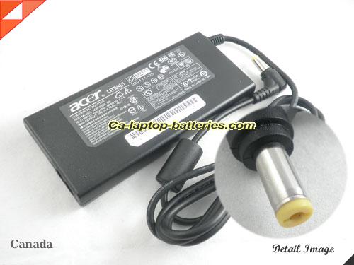  image of ACER AP.A1003.001 ac adapter, 19V 4.74A AP.A1003.001 Notebook Power ac adapter ACER19V4.74A90W-5.5x2.5mm-Slim