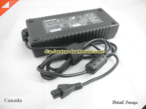  image of TOSHIBA PA3237E ac adapter, 15V 8A PA3237E Notebook Power ac adapter TOSHIBA15V8A120W-4HOLE