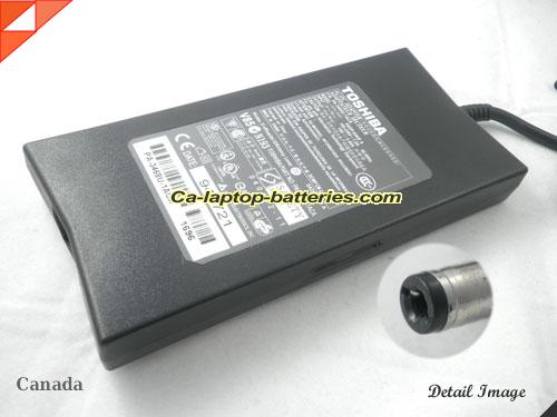  image of TOSHIBA ADP-75SBBB ac adapter, 19V 3.95A ADP-75SBBB Notebook Power ac adapter TOSHIBA19V3.95A75W-5.5x2.5mm-Slim
