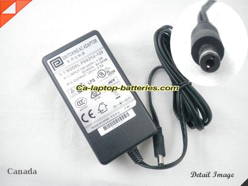  image of PHIHONG PSA31U-120 ac adapter, 12V 2.5A PSA31U-120 Notebook Power ac adapter PHIHONG12V2.5A30W-5.5x2.5mm