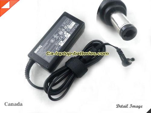  image of BENQ S41 ac adapter, 19V 3.42A S41 Notebook Power ac adapter BENQ19V3.42A65W-5.5x2.5mm