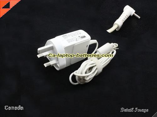  image of ASUS AD82030 ac adapter, 19V 1.58A AD82030 Notebook Power ac adapter ASUS19V1.58A30W-2.31x0.7mm-wall-UK-w