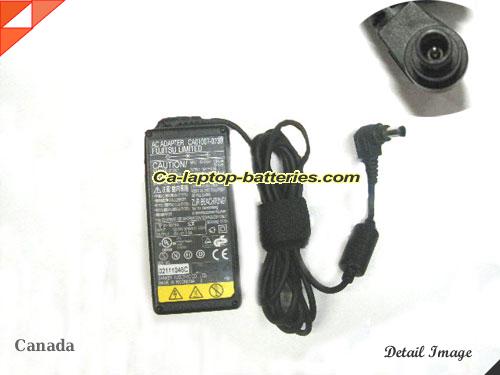  image of FUJITSU U2010 ac adapter, 16V 2.5A U2010 Notebook Power ac adapter FUJITSU16V2.5A40W-6.5x4.0mm