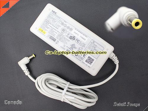  image of NEC 239704-001 ac adapter, 19V 3.16A 239704-001 Notebook Power ac adapter NEC19V3.16A60W-5.5x3.0mm-W