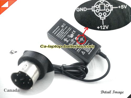  image of YET JKY36-SP1003500 ac adapter, 12V 2A JKY36-SP1003500 Notebook Power ac adapter YET12V2A24W-7PIN