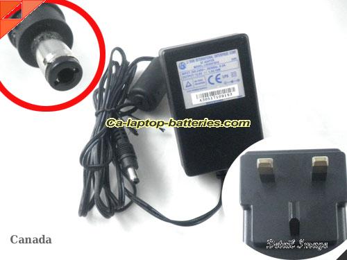  image of LI SHIN LSE9801B12 ac adapter, 12V 1.5A LSE9801B12 Notebook Power ac adapter LS12V1.5A18W-5.5x2.5mm-UK