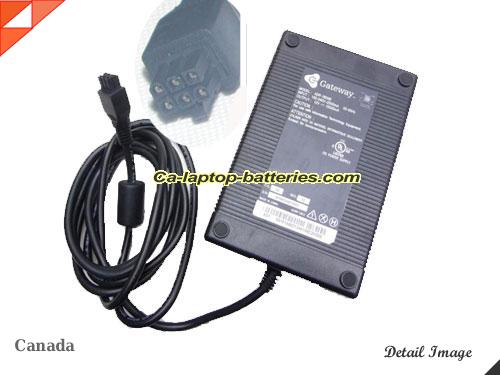  image of GATEWAY ADP-180AB ac adapter, 12V 15A ADP-180AB Notebook Power ac adapter GATEWAY12V15A180W-6hole