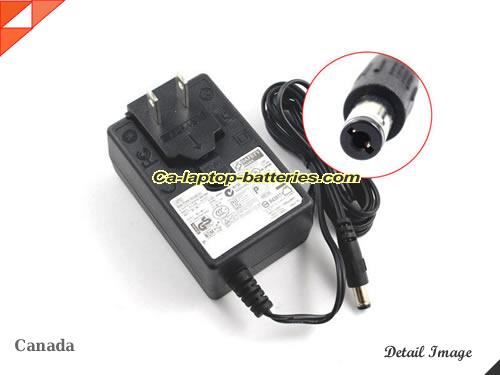  image of APD WA-18H12 ac adapter, 12V 1.5A WA-18H12 Notebook Power ac adapter APD12V1.5A18W-5.5x2.5mm-US