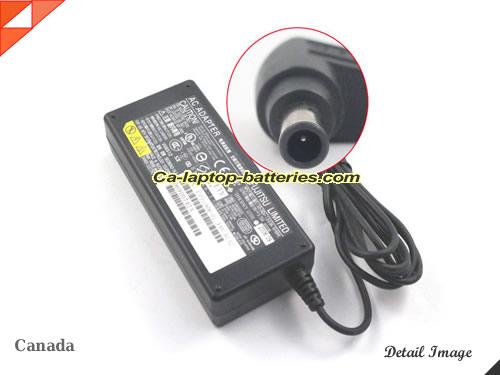  image of FUJITSU CA01007-0660 ac adapter, 16V 3.75A CA01007-0660 Notebook Power ac adapter FUJITSU16V3.75A60W-6.5x4.4mm