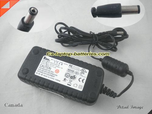  image of KTEC KSAH1200400T1M2 ac adapter, 12V 4A KSAH1200400T1M2 Notebook Power ac adapter KTEC12V4A48W-5.5x2.1mm