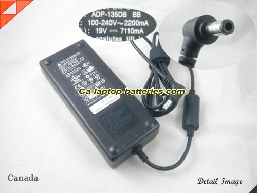  image of DELTA ADP-135DB BB ac adapter, 19V 7.11A ADP-135DB BB Notebook Power ac adapter DELTA.19V7.11A135W-5.5x2.5mm