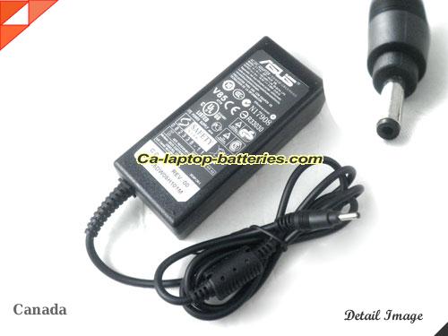  image of ASUS 68JW18A01LJ ac adapter, 19.5V 3.08A 68JW18A01LJ Notebook Power ac adapter ASUS19.5V3.08A60W-2.31x0.7mm-Black
