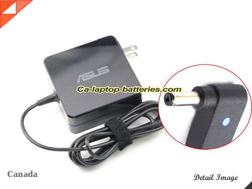 ASUS X202E adapter, 19V 3.42A X202E laptop computer ac adaptor, ASUS19V3.42A65W-4.0x1.35mm-LED-US