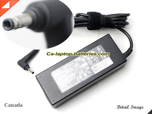  image of DELL V5460 ac adapter, 19.5V 4.62A V5460 Notebook Power ac adapter DELL19.5V4.62A90W4.0X1.7mm