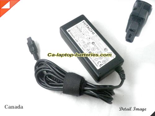  image of HITACHI E175856 ac adapter, 16V 2.8A E175856 Notebook Power ac adapter HITACHI16V2.8A40W-3holes