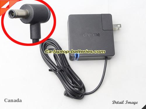  image of CHROME PA-1650-29GO ac adapter, 12V 5A PA-1650-29GO Notebook Power ac adapter CHROME12V5A60W-4.5x2.8mm-US