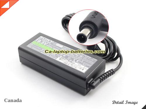  image of SONY VGP-AC19V48 ac adapter, 19.5V 3.3A VGP-AC19V48 Notebook Power ac adapter SONY19.5V3.3A65W-6.5x4.4mm