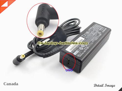  image of SONY SVP132A1CW ac adapter, 10.5V 3.8A SVP132A1CW Notebook Power ac adapter SONY10.5V3.8A45W4.8X1.7mm-USB