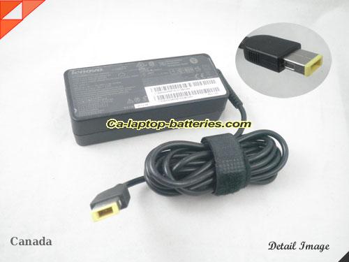 image of LENOVO 36200124 ac adapter, 20V 3.25A 36200124 Notebook Power ac adapter LENOVO20V3.25A65W-rectangle-pin