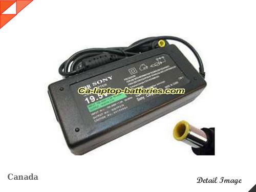  image of SONY VGP-AC19V11 ac adapter, 19.5V 2.7A VGP-AC19V11 Notebook Power ac adapter SONY19.5V2.7A53W-6.5x4.4mm