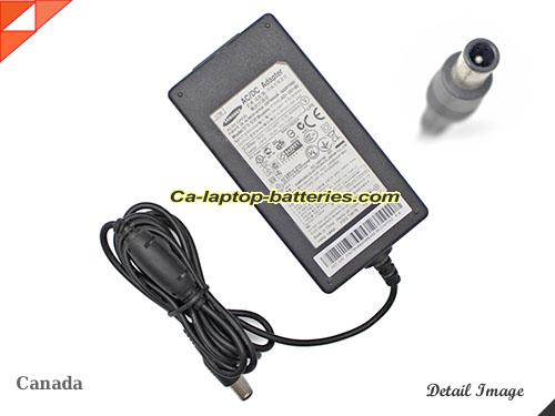  image of SAMSUNG ADS-24SK-12-2 ac adapter, 14V 1.43A ADS-24SK-12-2 Notebook Power ac adapter Samsung14V1.43A20W-6.5x4.4mm