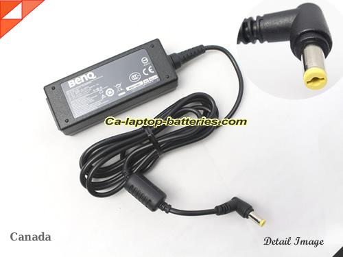  image of BENQ 2E.10012.601 ac adapter, 12V 3A 2E.10012.601 Notebook Power ac adapter BENQ12V3A36W-5.5x1.7mm