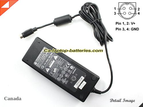  image of LI SHIN 0219B1280 ac adapter, 12V 6.67A 0219B1280 Notebook Power ac adapter LISHIN12V6.67A80W-4PIN