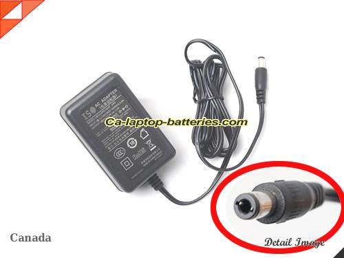  image of ISO KPC-024F ac adapter, 12V 2A KPC-024F Notebook Power ac adapter ISO12V2A24W-5.5x2.5mm-US