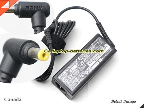  image of SONY VGP-AC10V9 ac adapter, 10.5V 3.8A VGP-AC10V9 Notebook Power ac adapter SONY10.5V3.8A40W4.8X1.7mm