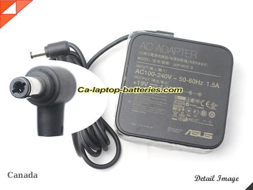  image of ASUS EXA0904YH ac adapter, 19V 4.74A EXA0904YH Notebook Power ac adapter ASUS19V4.74A90W-5.5X2.5mm-Square
