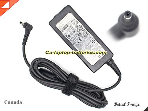  image of SAMSUNG 530U3 ac adapter, 19V 2.1A 530U3 Notebook Power ac adapter SAMSUNG19V2.1A40W-3.0x1.0mm-right