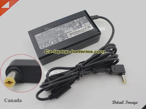  image of ACER KP.06503.004 ac adapter, 19V 3.42A KP.06503.004 Notebook Power ac adapter ACER19V3.42A65W-5.5x1.7mmMINI