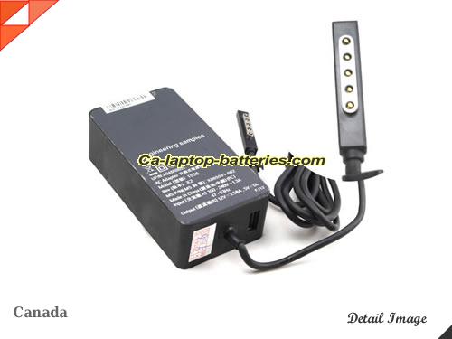  image of MICROSOFT REV X2 ac adapter, 12V 3.58A REV X2 Notebook Power ac adapter MICROSOFT12V3.58A43W
