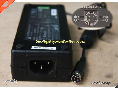  image of LISHIN 0452B1280 ac adapter, 12V 6.67A 0452B1280 Notebook Power ac adapter LCDLS12V6.67A80W-4PIN-SZXF