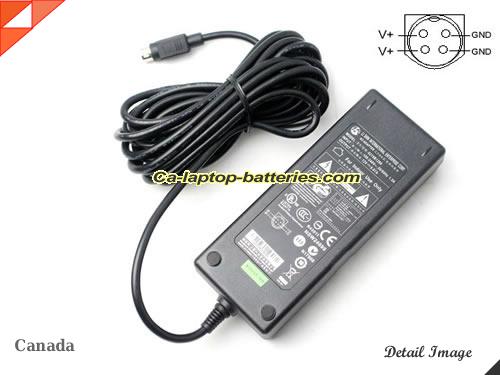 image of LISHIN JS-12050-3C ac adapter, 12V 6.67A JS-12050-3C Notebook Power ac adapter LCDLS12V6.67A80W-4PIN-ZZYF