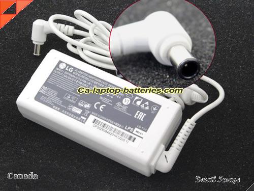  image of LG ADP-1650-68 ac adapter, 19V 3.42A ADP-1650-68 Notebook Power ac adapter LG19V3.42A65W-6.5x4.4mm-W